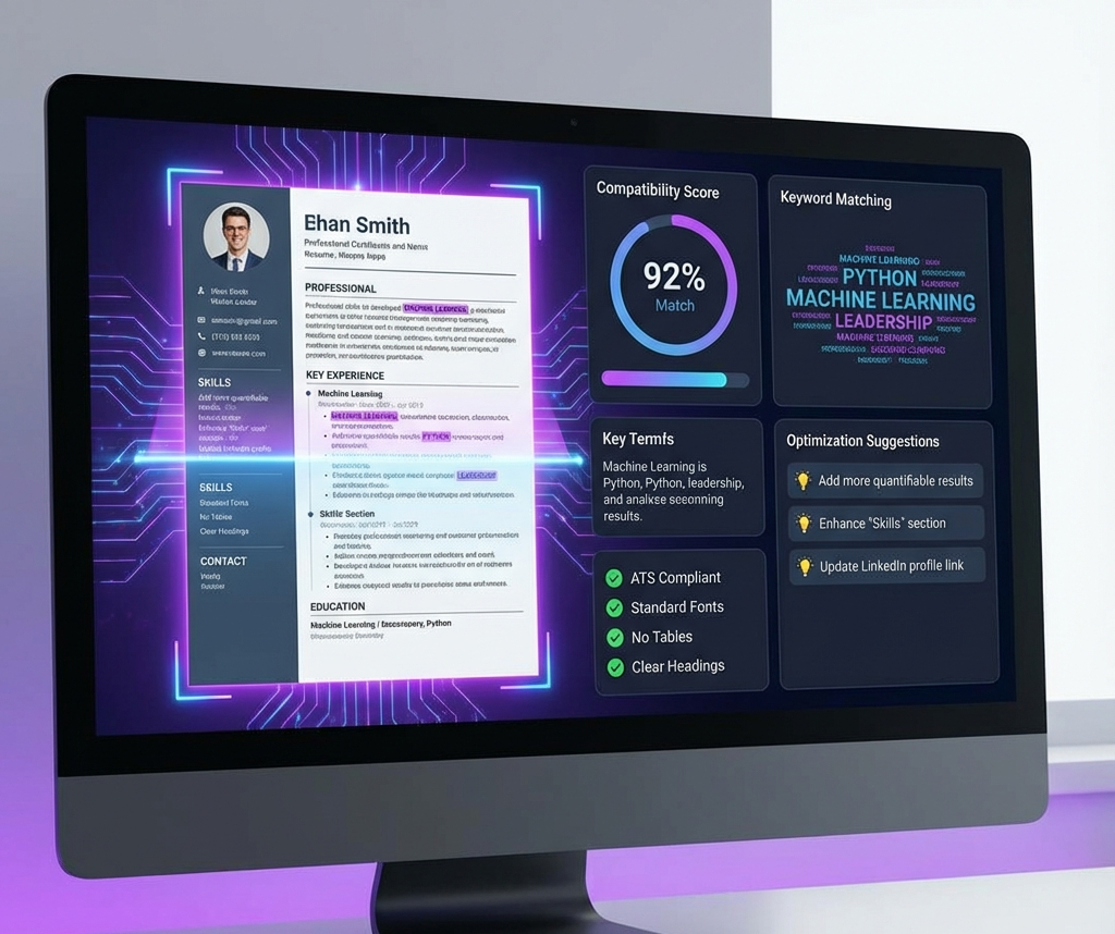 ATS Resume Expert Pro Application Interface